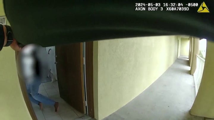 Bodycam footage released of police fatally shooting U.S. airman