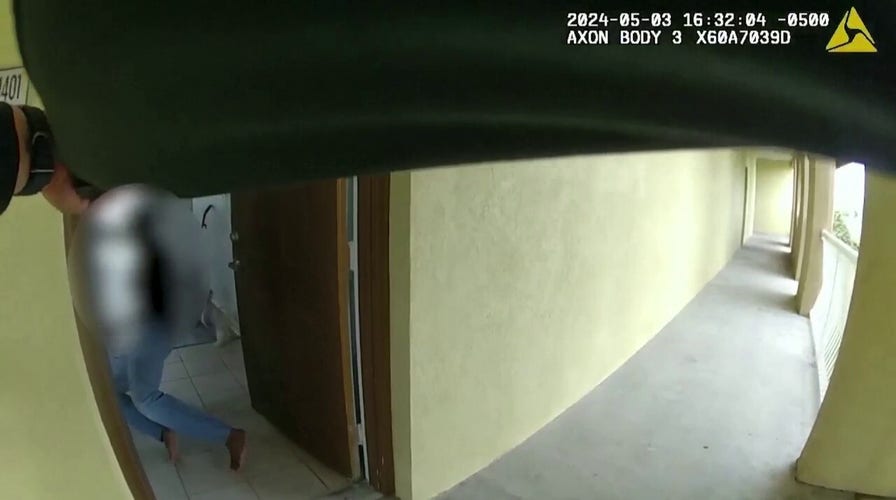 Bodycam footage released of police fatally shooting U.S. airman