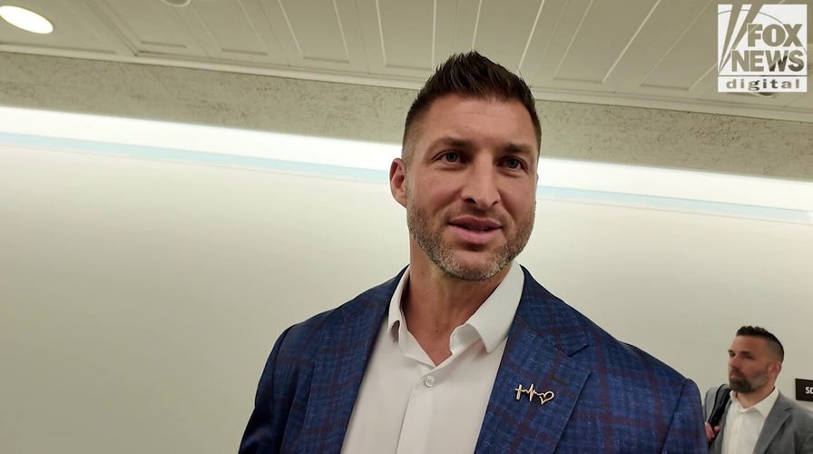  Former NFL backmost   Tim Tebow urges Congress to walk  a measure  to combat kid  exploitation