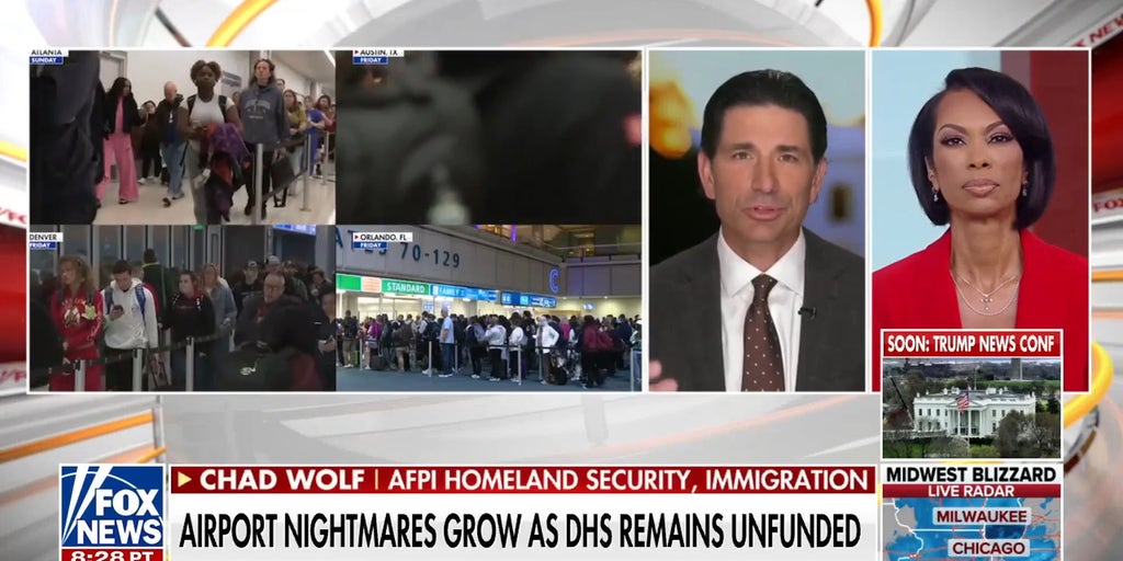 Chad Wolf discusses DHS funding stalemate and homeland security concerns