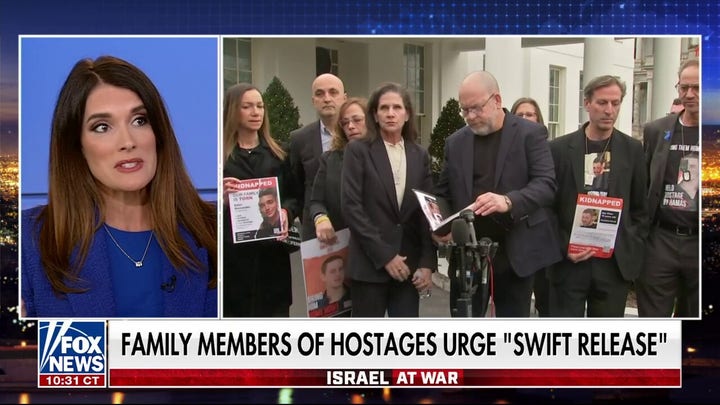 Family members of Hamas hostages call for 'swift release' as war rages