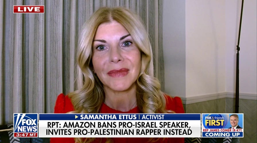 Amazon facing backlash after reportedly canceling pro-Israel talk, inviting Macklemore instead