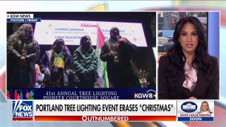 Portland 'tree lighting' speaker sparks outrage with pro-Palestinian message