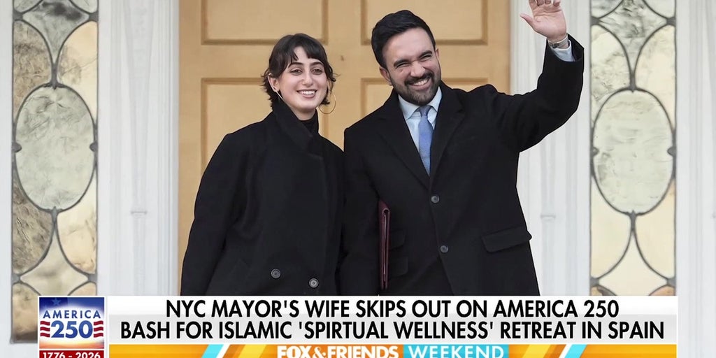 Mamdani’s wife SKIPS America 250 for Islamic wellness retreat in Spain