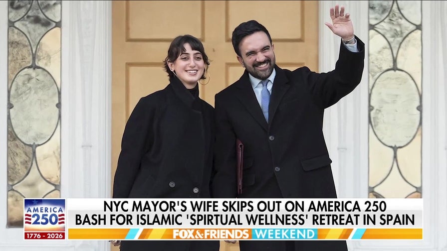 Mamdani’s wife SKIPS America 250 for Islamic wellness retreat in Spain