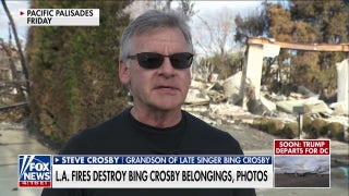 Bing Crosby’s grandson views destroyed Pacific Palisades home - Fox News
