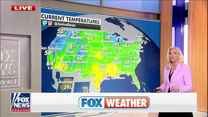 National weather forecast for September 28