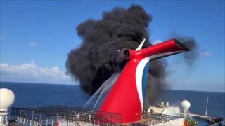 Footage shows a Carnival Cruise ship on fire in Turks and Caicos - Fox News