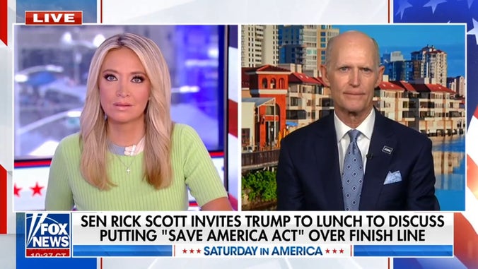 Sen. Rick Scott pushes Senate to pass popular voter ID bill as midterms loom