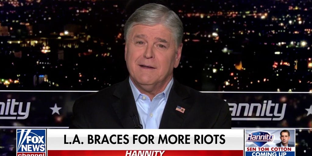Sean Hannity accuses Dems of ‘adding fuel to the fire,’ recycling Trump smear campaign amid anti-ICE riots