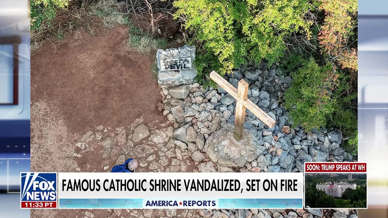 Famous Catholic shrine in Medjugorje defaced