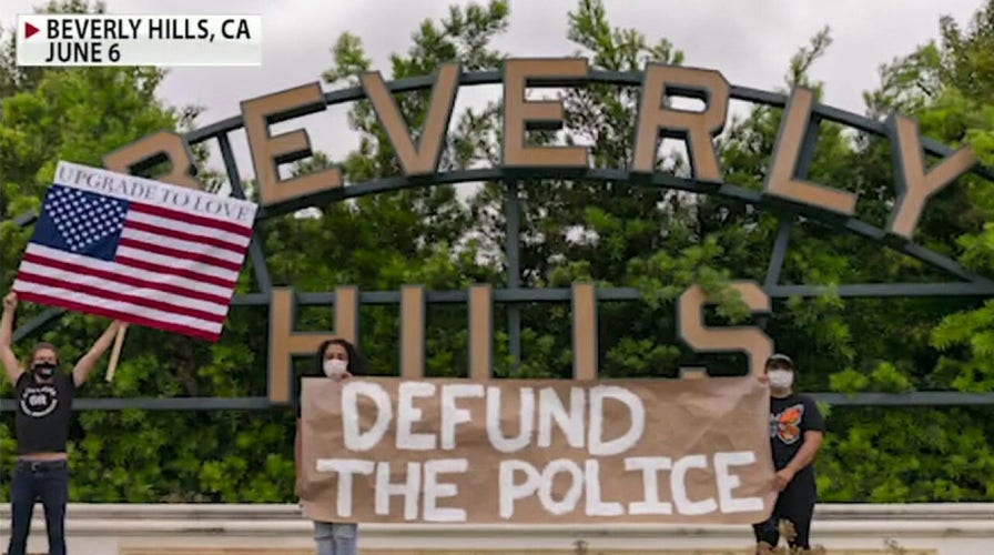 Hypocritical Hollywood cheers on protests but not in their own rich neighborhood?