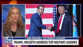 Hegseth addresses the generals 