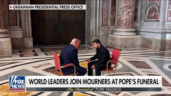 Trump, Zelenskyy reunite in Rome after White House clash