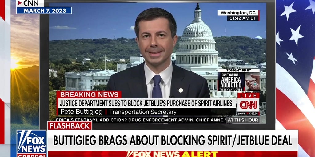 Buttigieg’s past comments on blocked Spirit-JetBlue merger resurface