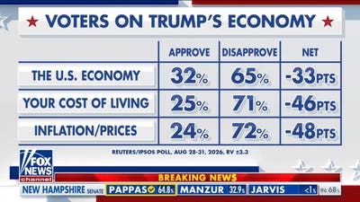 Voters unhappy with Republicans and Democrats on economy as midterms loom