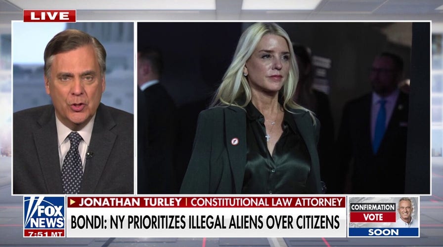 Jonathan Turley predicts 'ferocious legal battle' between Trump DOJ, blue states