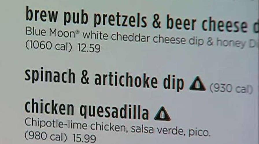 New sodium warning labels for New York restaurants 