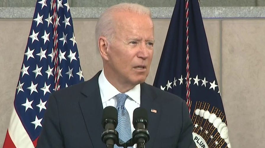 President Joe Biden delivers remarks on his Build Back Better agenda in Ohio