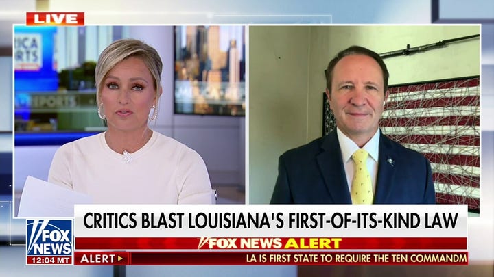 Gov. Jeff Landry: Most of our laws are founded on the 10 Commandments