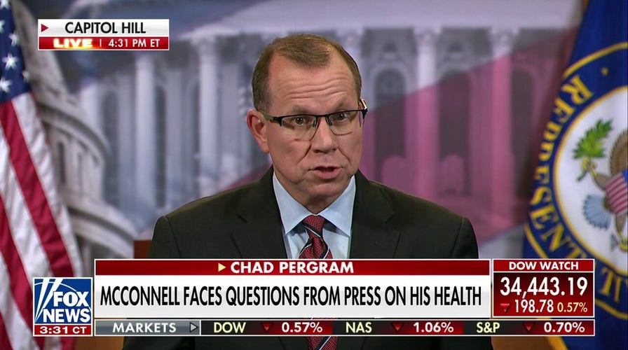 McConnell faces questioning from press on freezing incident