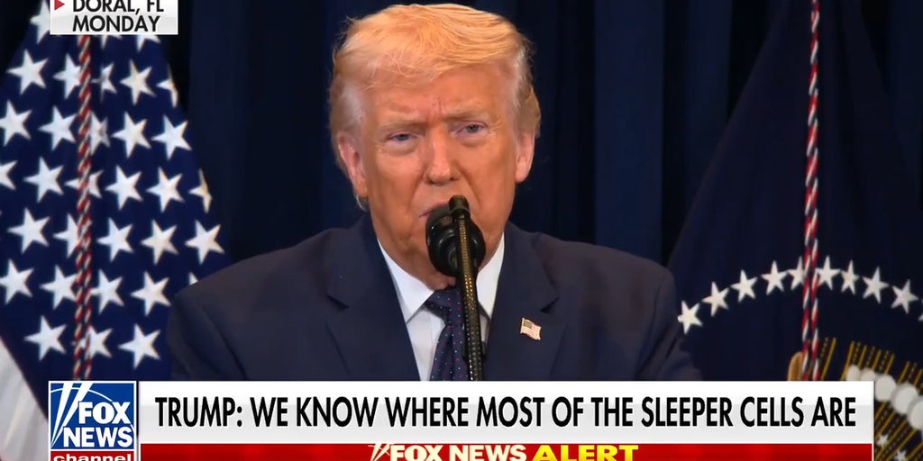 Trump pressed on sleeper cell concerns as Iran conflict continues