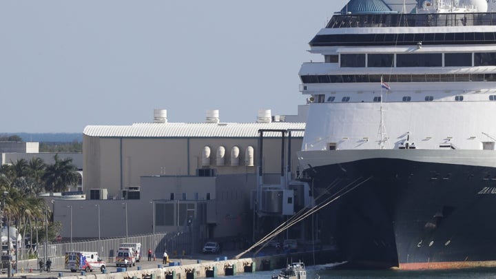 Cruise ship with COVID-19 outbreak docks in Florida