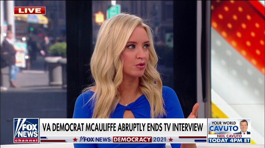 McEnany on McAuliffe abruptly ending TV interview: Democrats believe the media is on their side