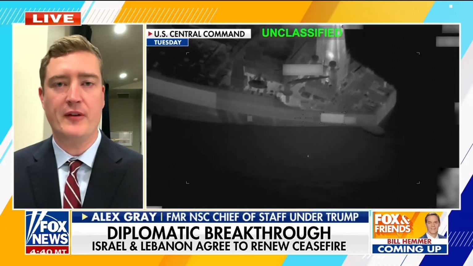 Alex Gray: Iran's 'strategic misfire' makes US security guarantor