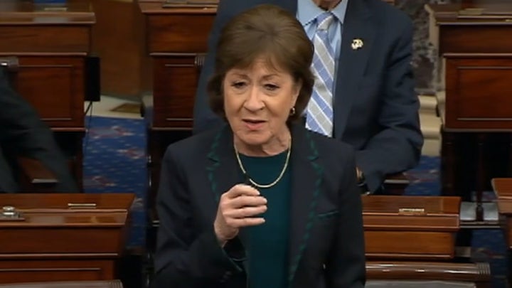 Sen. Collins: Never have I seen Republicans and Democrats fail to come together when confronted with a crisis