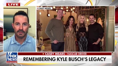 NASCAR world pays tribute to driving legend Kyle Busch