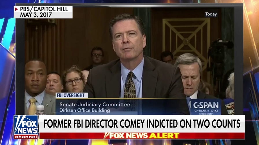 Indictment is a ‘murky situation’ for Comey, says Jonathan Turley