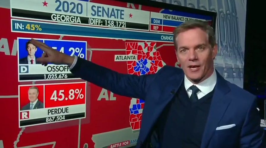 Initial Georgia Senate runoff results favor Democrat candidates