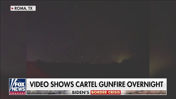 Fox News crew witnesses gunfire by suspected cartel members into US