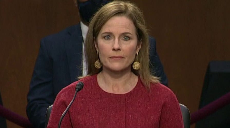 Amy Coney Barrett answers question on whether she'd be a 'female Scalia'