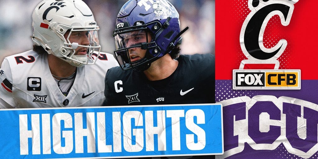 Cincinnati Bearcats vs. TCU Horned Frogs Highlights | FOX College Football