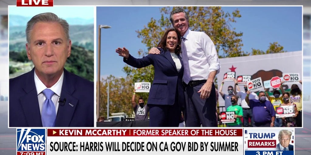 GOP will take California governorship if Kamala Harris is Democrat nominee, Kevin McCarthy predicts