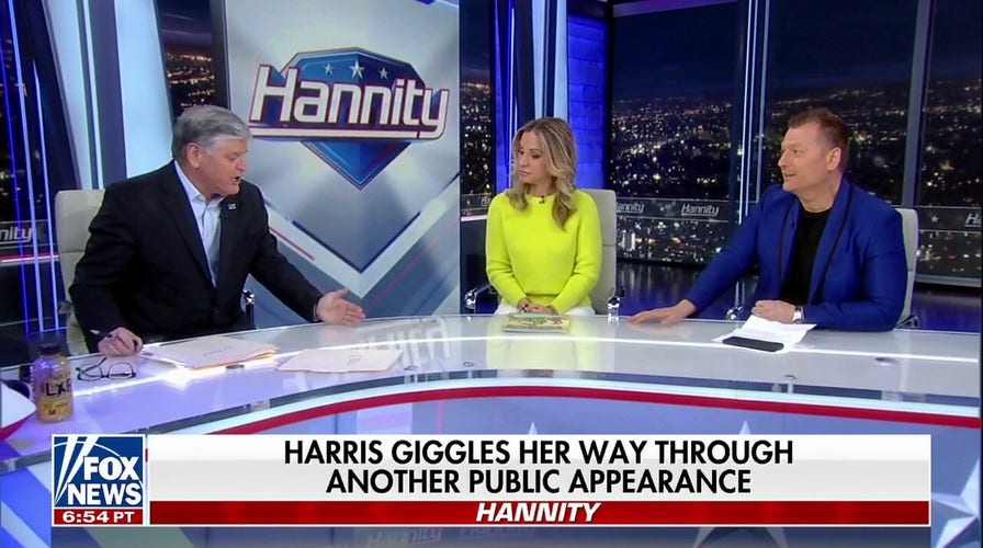 Jimmy Joins Hannity To Talk About Harris' latest Awkward Interview