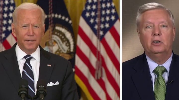Lindsey Graham torches Biden: 'Most dishonorable thing a Commander-in-Chief has done in modern times'