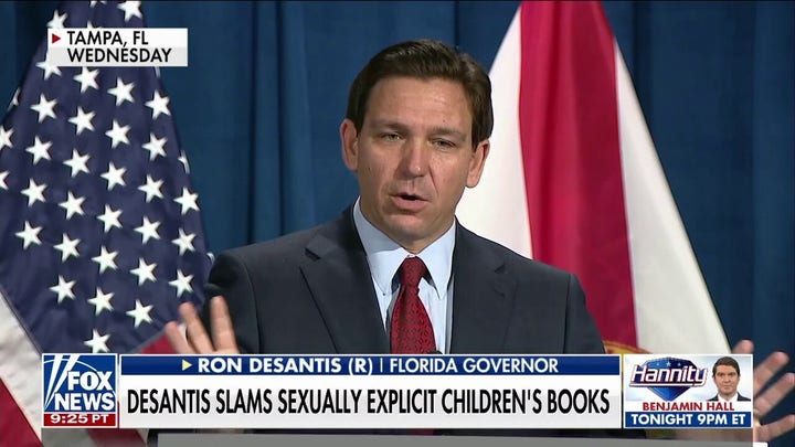 'Outnumbered' reacts to DeSantis exposing sexually explicit material in schools