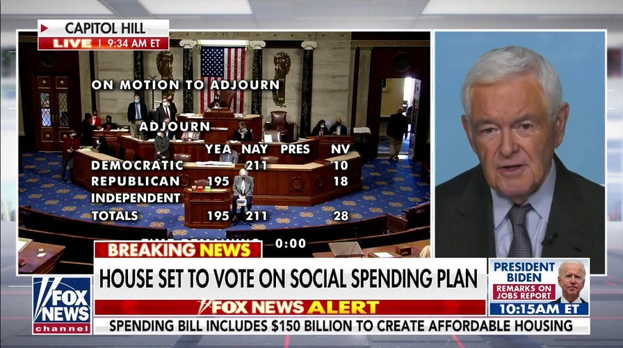 Newt Gingrich: Senators Sinema and Manchin ‘ought to switch parties’