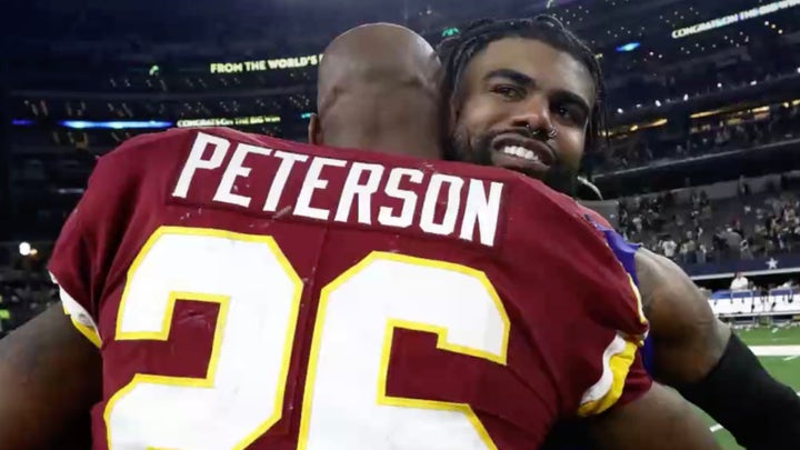 Veteran RB Adrian Peterson released from Washington Football Team