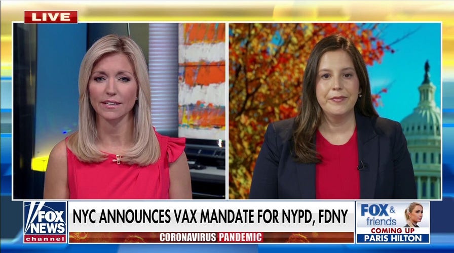 Elise Stefanik says NYC vaccine mandate for NYPD will have a ‘hugely negative impact’