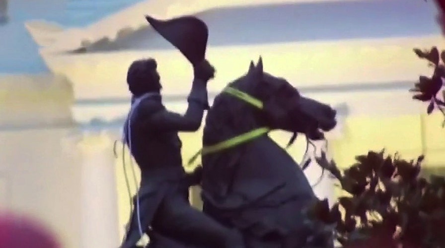 Accused 'ringleader' of attack on Andrew Jackson statue arrested