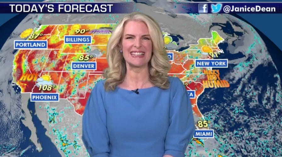 National forecast for Tuesday, July 21