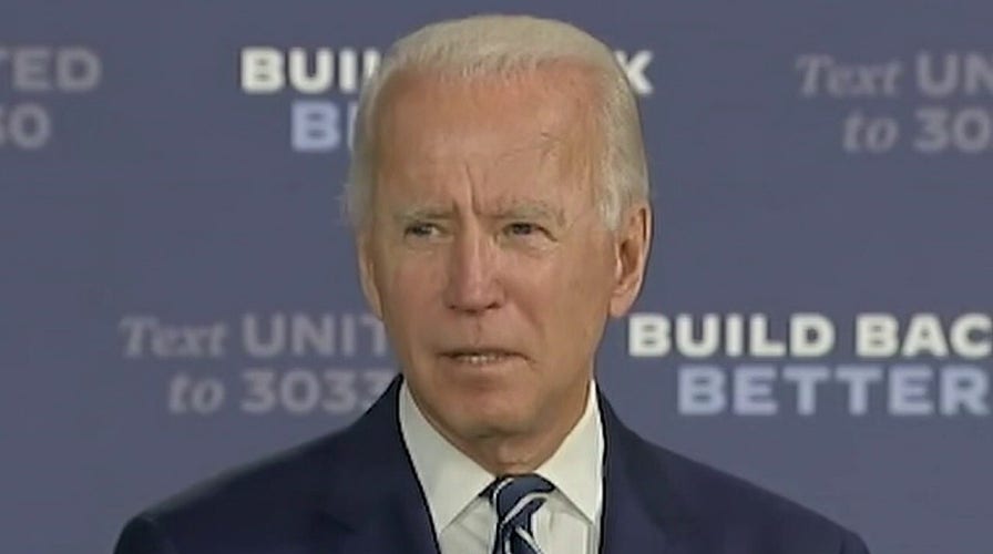 Biden claims women of color 'have never had a fair shot to get ahead' in America