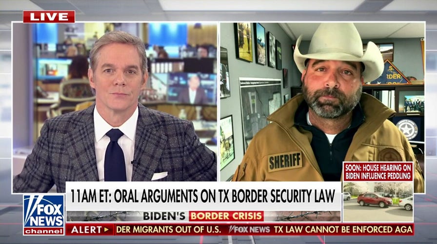 Biden refuses to work with Texas on the immigration crisis: Sheriff Cleveland