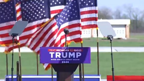 WATCH LIVE: Donald Trump addresses supporters in battleground Michigan - Fox News