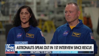 Rescued NASA astronauts deliver message to Trump, Musk after 'incredible' nine months in space