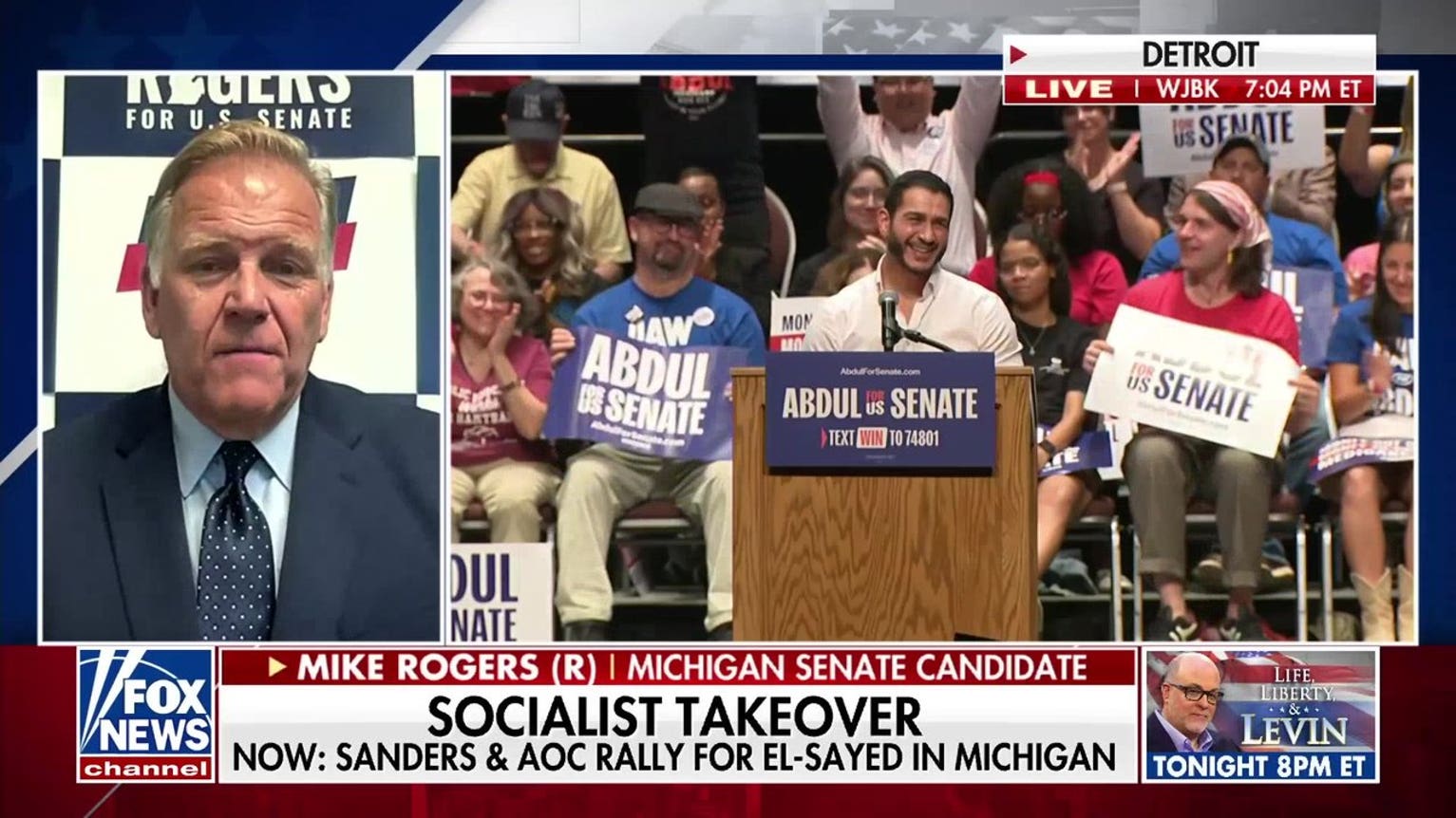The ‘crazy train’ from AOC, Sanders got to Michigan: GOP US Senate candidate